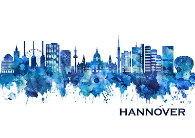 Hanover Germany Skyline