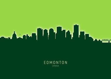 Edmonton Skyline Canada