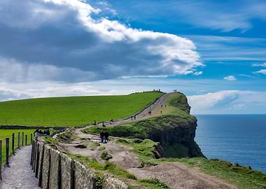 Cliff of Moher Coastal wal