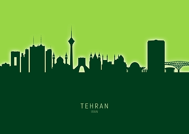 Tehran Skyline Iran