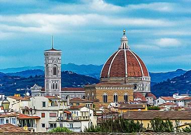 Beautiful view of Florence