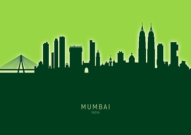 Mumbai Skyline India