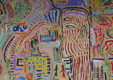 Poster made out of metalss