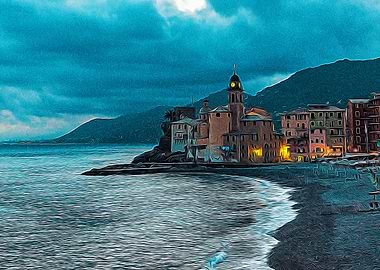 The bay of Camogli