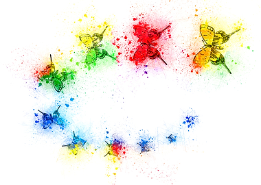 Butterfly rainbow 1 10