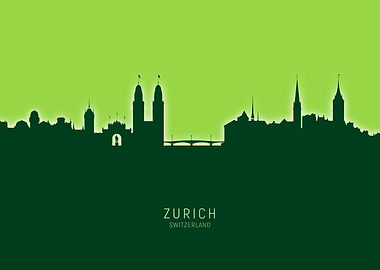 Zurich Skyline Switzerland