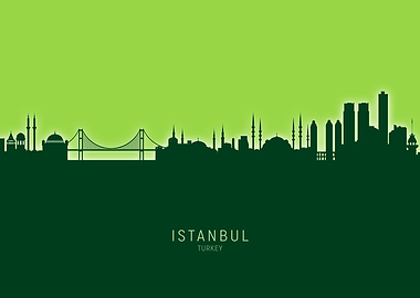Istanbul Skyline Turkey