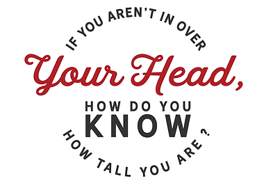 over your head