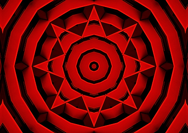 Abstract Red darkness