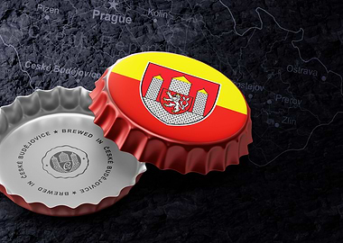 Czech Budejovice beer cap