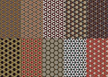 Kaleidoscope collage