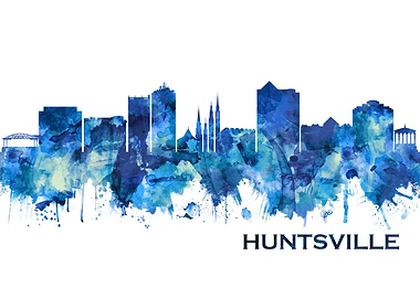 Huntsville Alabama Skyline