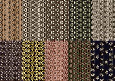 Kaleidoscope collage