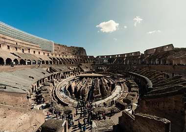 Colosseum inside