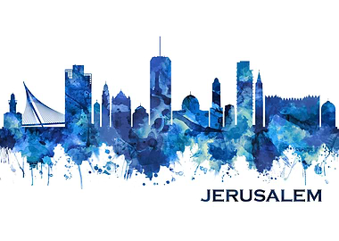 Jerusalem Israel Skyline