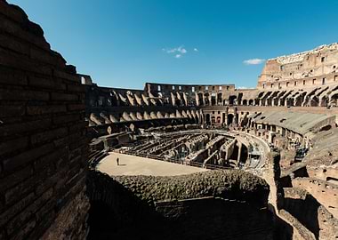 View of Colosseum interior