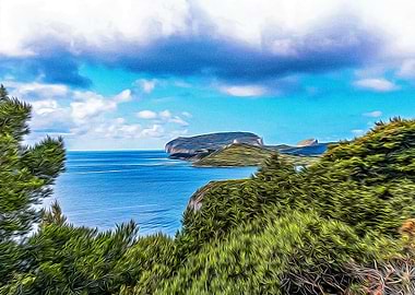 Seacoast near Alghero
