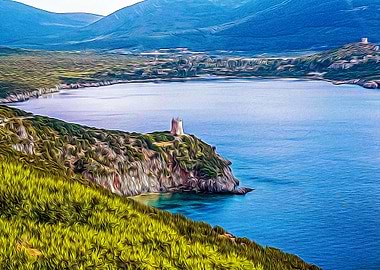 Seacoast near Alghero