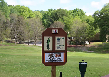 Golf Sign