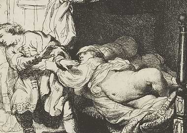 Rembrandt Joseph and wife