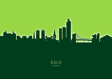 Oslo Skyline Norway