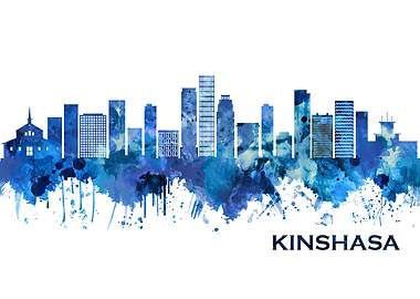 Kinshasa DR Congo Skyline