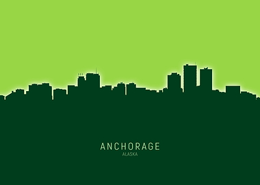 Anchorage Skyline Alaska