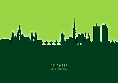 Prague Skyline