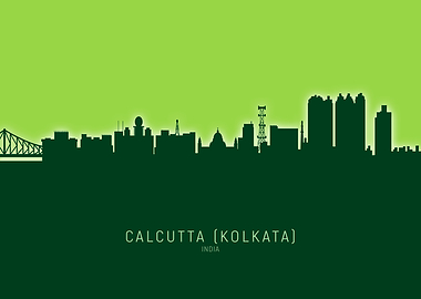 Kolkata Skyline India