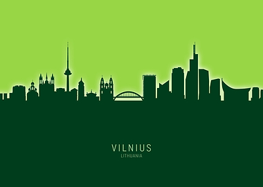 Vilnius Skyline Lithuania