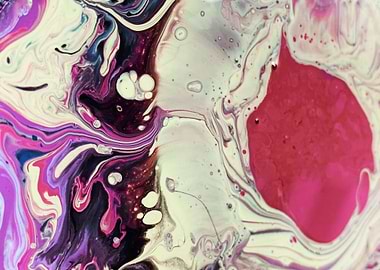 Pink White and Black