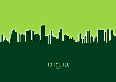 Honolulu Skyline Hawaii