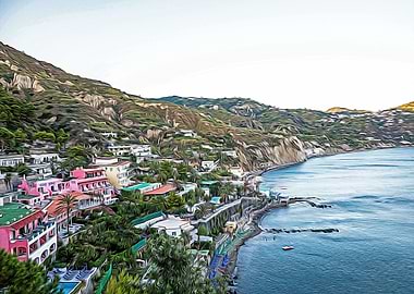Stunning village in Ischia