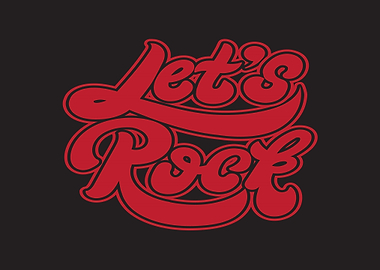 Lets Rock Blow Up Font