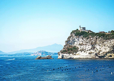 Gulf of Naples seacoast