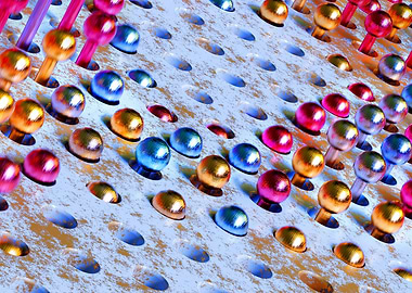 Colorful Metal Sticks