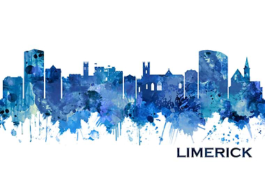Limerick Ireland Skyline