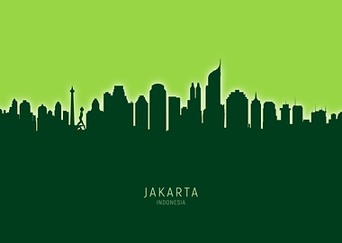 Jakarta Skyline Indonesia