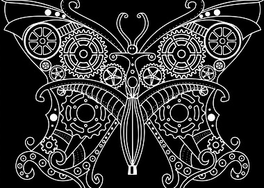Steampunk Butterfly