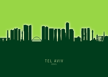 Tel Aviv Skyline Israel