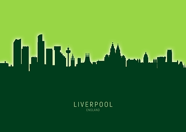 Liverpool Skyline England