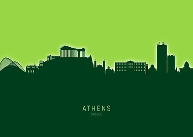 Athens Skyline Greece