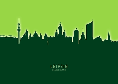 Leipzig Skyline
