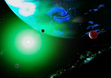 Massive Gas Giant Planet