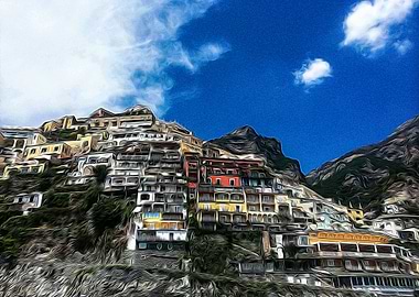 Positano in Amalfi Coast