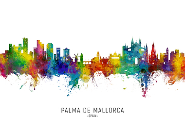 Palma de Mallorca Skyline