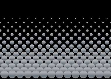 Grey Ball Background