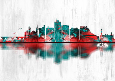 Adana Turkey Skyline
