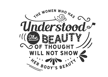 has understood the beauty