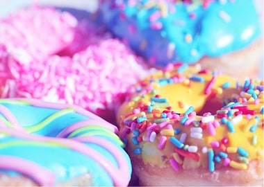 colorful donuts